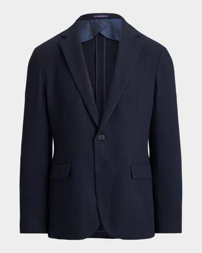 Ralph Lauren Men & Apos;s Hadley Single-breasted Cashmere Sport Coat In Blue