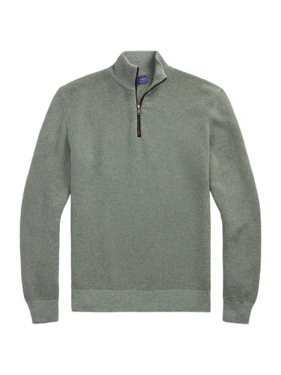 Ralph Lauren Knitted Jumper In Green
