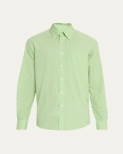 RALPH LAUREN MEN'S CAMERON GINGHAM COTTON SPORT SHIRT