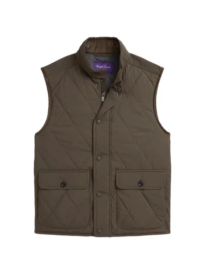 Ralph Lauren Men's Carleton Quilted Vest In Green