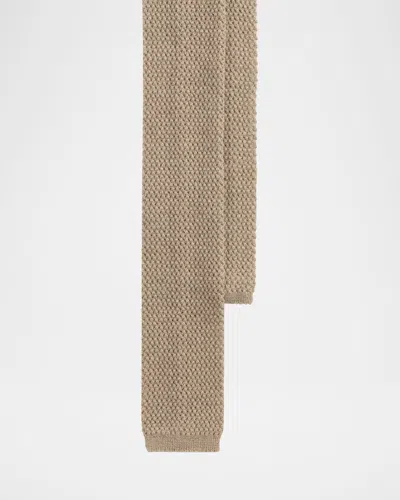 Ralph Lauren Men's Cashmere Knit Tie In Gray