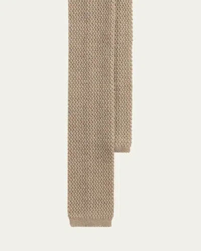 RALPH LAUREN MEN'S CASHMERE KNIT TIE