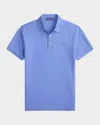 Ralph Lauren Timeless Blue Cotton T-shirt With Classic Polo Design In Blue