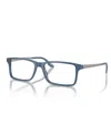 Polo Ralph Lauren Men's Eyeglasses, Rl6128 In Navy Opaline Blue