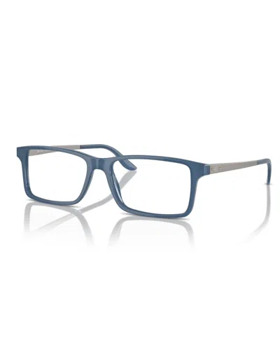 Polo Ralph Lauren Men's Eyeglasses, Rl6128 In Navy Opaline Blue