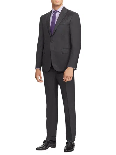 Ralph Lauren Men's Gregory Hand-tailored Wool Serge Suit In Gray