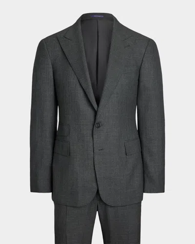 Ralph Lauren Men's Gregory Wool And Cashmere Birdseye Suit In Multi