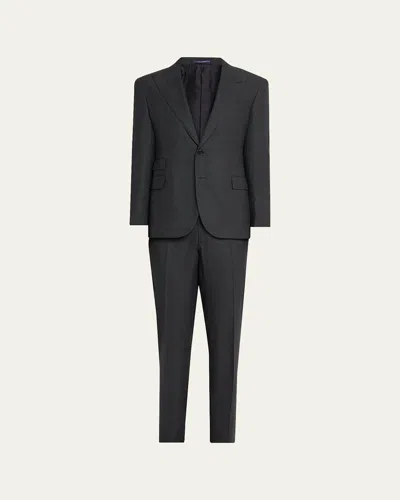 Ralph Lauren Men's Gregory Wool And Cashmere Birdseye Suit In Multi