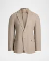 Ralph Lauren Hadley Hand-tailored Textured Sport Coat In Neutral