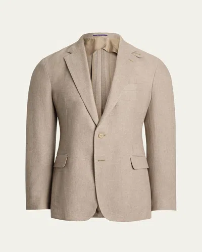 RALPH LAUREN MEN'S HADLEY TWO-BUTTON NOTCH LAPEL SPORT COAT