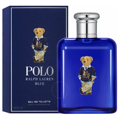 Ralph Lauren Men's Holiday Bear Edition Polo Blue Edt Spray 4.2 oz Fragrances 3605972831255