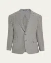 Ralph Lauren Men's Houndstooth Two-button Sport Coat In Gray