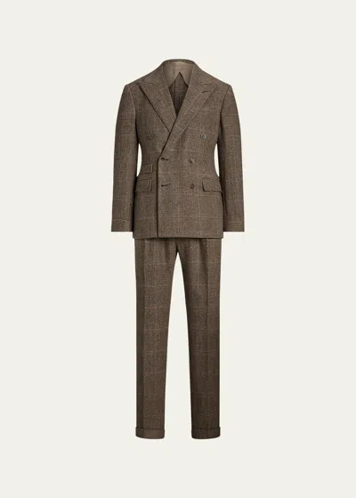 Ralph Lauren Men's Kent Glen Plaid Overcheck Suit In Multi