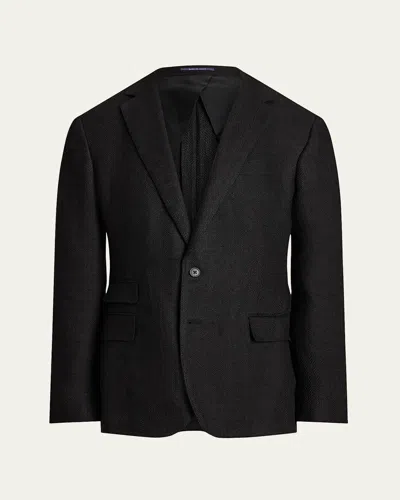 RALPH LAUREN MEN'S KENT HERRINGBONE TWO-BUTTON SPORT COAT