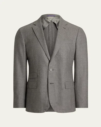 Ralph Lauren Men's Kent Two-button Notch Lapel Sport Coat In Gray
