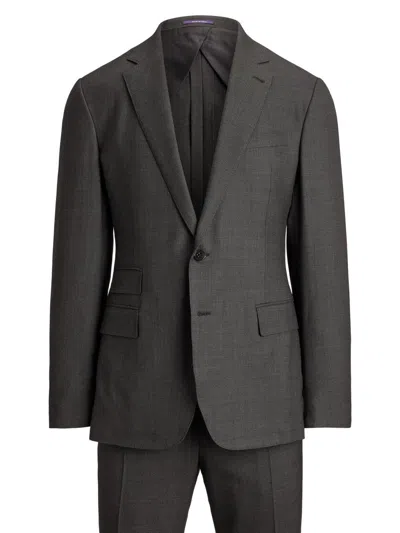 Ralph Lauren Men's Kent Wool Single-breasted Suit In Gray