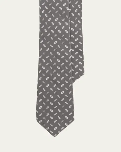Ralph Lauren Men's Mini Geometric Silk Tie