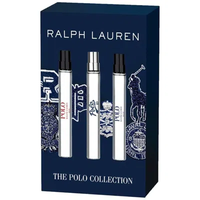 Ralph Lauren Men's Mini Set Edt Spray 3 oz Fragrances 3605973004344 In Transparent