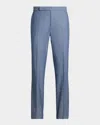 Ralph Lauren Men's Nm X Rl Gregory Handmade Suit Trousers In Blue/white