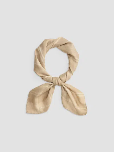 Ralph Lauren Men's Plaid Cashmere-slk Neckerchief In Neutral