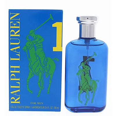 Ralph Lauren Men's Polo Big Pony #1 Edt Spray 3.4 oz Fragrances 3605973048256 In Transparent