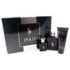 Ralph Lauren Men's Polo Black Gift Set Fragrances 3605972714480