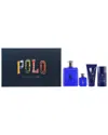 Ralph Lauren Men's Polo Blue 3pc Set