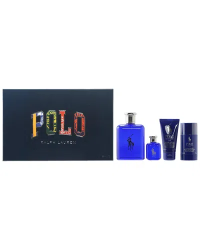 Ralph Lauren Men's Polo Blue 3pc Set
