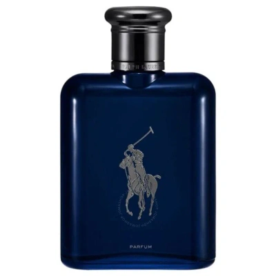 Ralph Lauren Men's Polo Blue Parfum Spray 4.2 oz (tester) Fragrances 3605972697189 In Blue / Pink