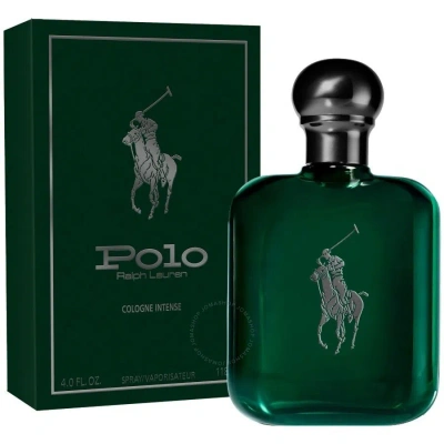 Ralph Lauren Men's Polo Green Cologne Intense Edp Spray 4 oz Fragrances 3605972454539 In Green / Violet