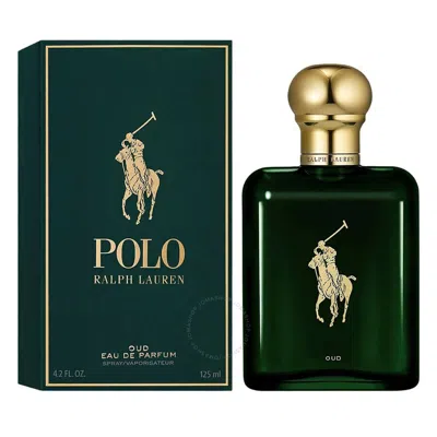 Ralph Lauren Men's Polo Oud Edp 4.2 oz Fragrances 3605972835796 In White