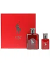 Ralph Lauren Men's Polo Red 2pc Set