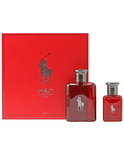 Ralph Lauren Men's Polo Red 2pc Set