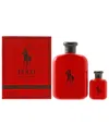 Ralph Lauren Men's Polo Red 2pc Set In Red