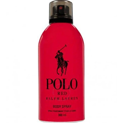 Ralph Lauren Men's Polo Red Body Spray 10 oz Bath & Body 3605970670672 In Red   /   Red.