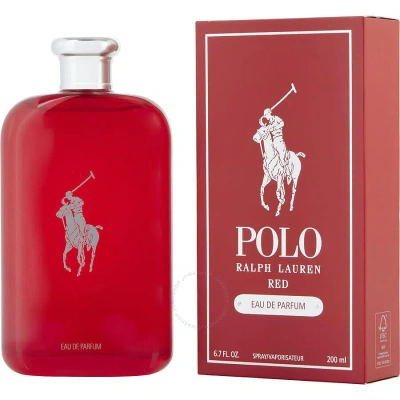 Polo Ralph Lauren Ralph Lauren Men's Polo Red Edp Spray 6.7 oz Fragrances 3605972331663 In Red   /   Red. / Pink