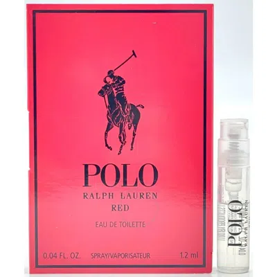 Ralph Lauren Men's Polo Red Edt Spray 0.04 oz Fragrances 3605970735579 In Red   /   Red. / Coffee