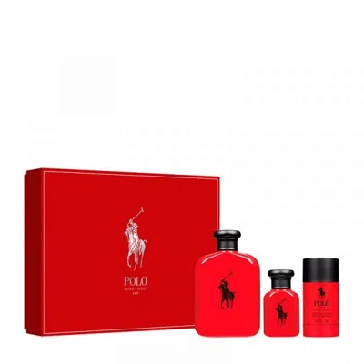 Ralph Lauren Men's Polo Red Gift Set Fragrances 3605972817730
