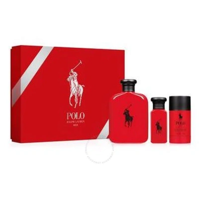 Ralph Lauren Men's Polo Red Gift Set Fragrances 3605972857156 In Red   /   Red. / Coffee