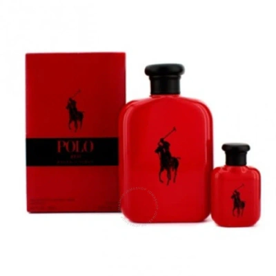 Ralph Lauren Men's Polo Red Gift Set Fragrances 3660732601424 In Red   /   Red. / Coffee
