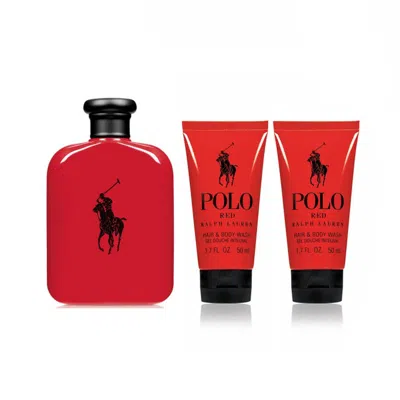 Ralph Lauren Men's Polo Red Gift Set Fragrances 8885020430059