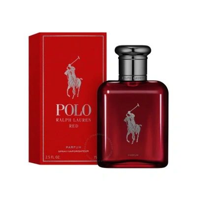Ralph Lauren Men's Polo Red Parfum Parfum Spray 2.5 oz Fragrances 3605972768957 In Red   / Lavender / Orange / Pink