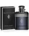 Polo Ralph Lauren Men's Ralph's Club Eau De Toilette Refillable Spray, 1.69 Oz. In No Color