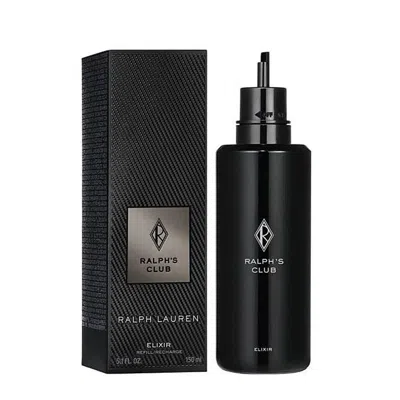Ralph Lauren Men's Ralph's Club Elixir Edp 5.0 oz Refill Fragrances 3605972831095 In Black