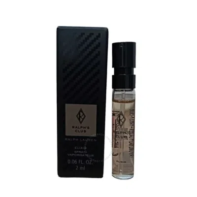Polo Ralph Lauren Ralph Lauren Men's Ralph's Club Elixir Edp Spray 0.06 oz Fragrances 3605972831118 In White