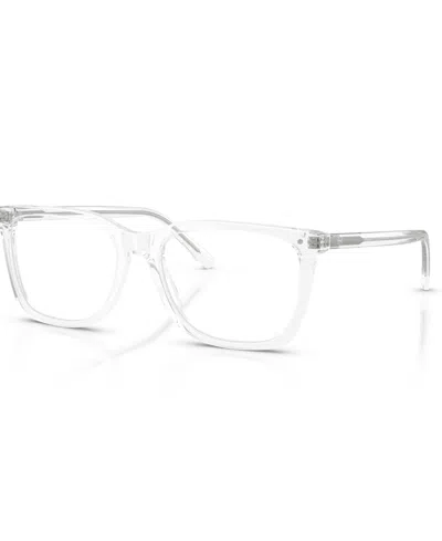 Ralph Lauren Men's Rectangle Eyeglasses, Rl6265 In Transparent