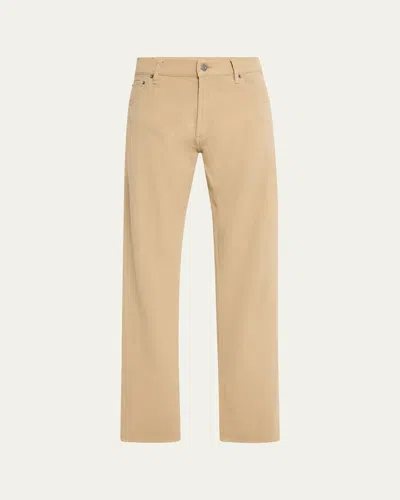 Ralph Lauren Men's Sherrington Slim Twill 5-pocket Pants In Brown