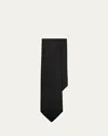 Ralph Lauren Men's Silk Peau De Soie Tie In Black