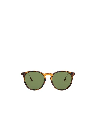 Polo Ralph Lauren Ralph Lauren Eyewear Round Frame Sunglasses In Green