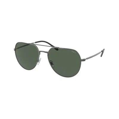 Ralph Lauren Men's Sunglasses  Ph3139-915771  57 Mm Gbby2 In Burgundy